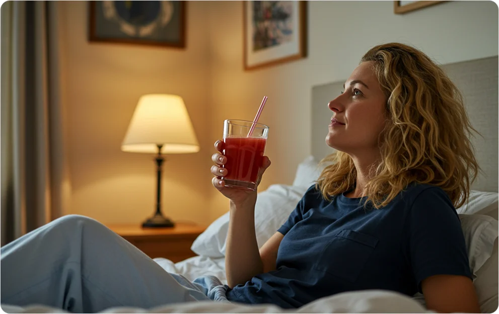 Fluiris para se tomado durante a noite